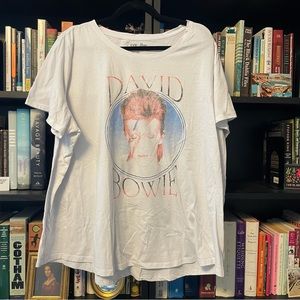 3X Faux Vintage David Bowie Tee
